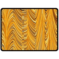 Electric Field Art XXXVI Fleece Blanket (Large) 