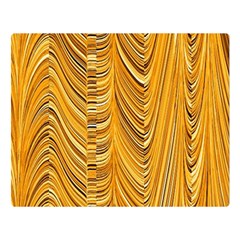 Electric Field Art Xxxvi Double Sided Flano Blanket (large)  by okhismakingart