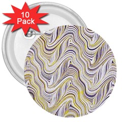 Electric Field Art Xxxvii 3  Buttons (10 Pack)  by okhismakingart