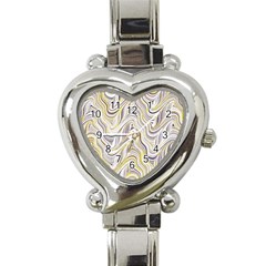 Electric Field Art Xxxvii Heart Italian Charm Watch by okhismakingart