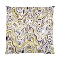 Electric Field Art Xxxvii Standard Cushion Case (two Sides) by okhismakingart