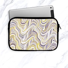 Electric Field Art Xxxvii Apple Ipad Mini Zipper Cases by okhismakingart