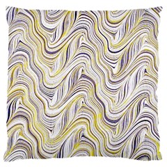 Electric Field Art Xxxvii Standard Flano Cushion Case (two Sides) by okhismakingart