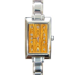 Electric Field Art XXXIX Rectangle Italian Charm Watch