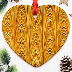 Electric Field Art Xxxix Ornament (heart) by okhismakingart