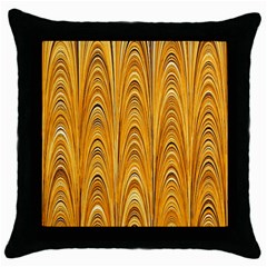 Electric Field Art Xxxix Throw Pillow Case (black) by okhismakingart