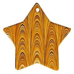 Electric Field Art Xxxix Star Ornament (two Sides) by okhismakingart