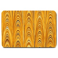 Electric Field Art XXXIX Large Doormat 