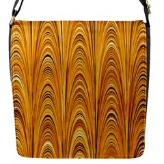 Electric Field Art XXXIX Flap Closure Messenger Bag (S)