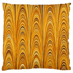 Electric Field Art Xxxix Standard Flano Cushion Case (one Side) by okhismakingart