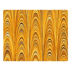 Electric Field Art Xxxix Double Sided Flano Blanket (large)  by okhismakingart