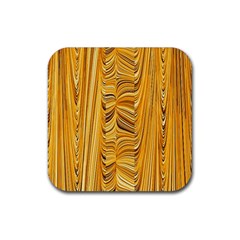 Electric Field Art Xl Rubber Coaster (square)  by okhismakingart