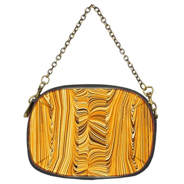 Electric Field Art XL Chain Purse (Two Sides)