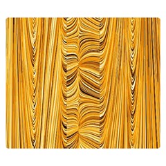 Electric Field Art Xl Double Sided Flano Blanket (small)  by okhismakingart