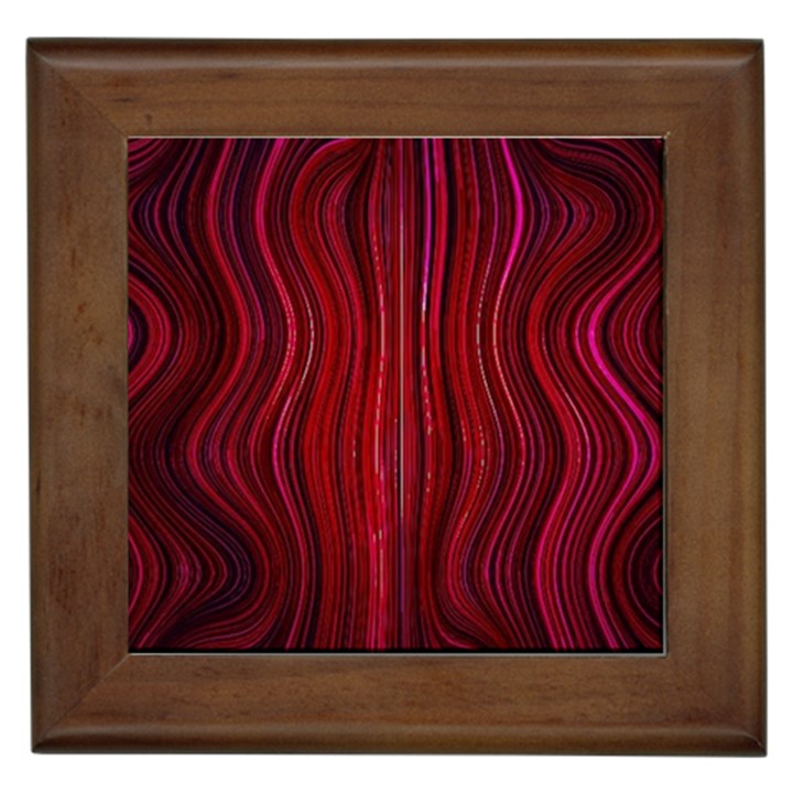 Electric Field Art XLI Framed Tiles