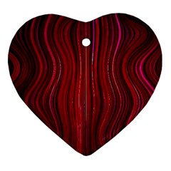 Electric Field Art Xli Ornament (heart) by okhismakingart