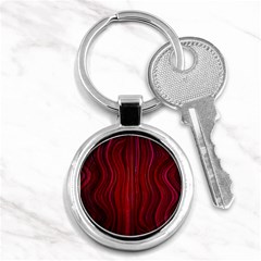 Electric Field Art Xli Key Chains (round)  by okhismakingart