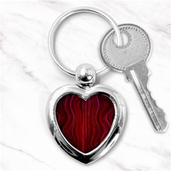 Electric Field Art Xli Key Chains (heart)  by okhismakingart