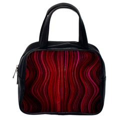 Electric Field Art Xli Classic Handbag (one Side) by okhismakingart