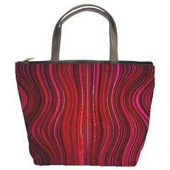 Electric Field Art Xli Bucket Bag