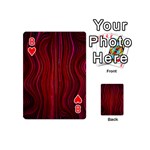 Electric Field Art XLI Playing Cards 54 (Mini) Front - Heart8