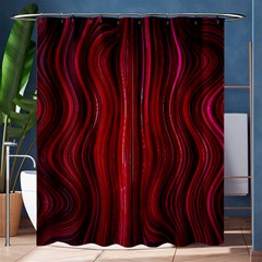 Electric Field Art Xli Shower Curtain 60  X 72  (medium)  by okhismakingart