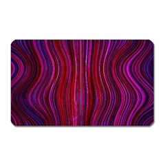 Electric Field Art Xlii Magnet (rectangular) by okhismakingart