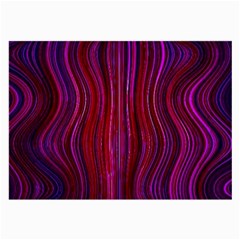 Electric Field Art Xlii Large Glasses Cloth (2-side) by okhismakingart