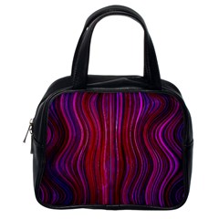 Electric Field Art Xlii Classic Handbag (one Side) by okhismakingart