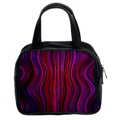 Electric Field Art Xlii Classic Handbag (two Sides) by okhismakingart