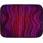 Electric Field Art XLII Double Sided Fleece Blanket (Mini)  35 x27  Blanket Front