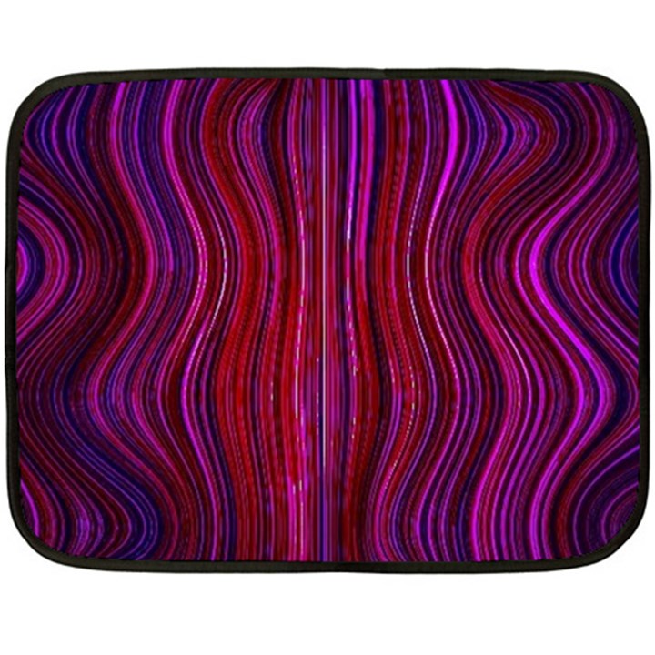 Electric Field Art XLII Double Sided Fleece Blanket (Mini) 