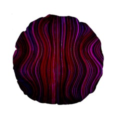 Electric Field Art Xlii Standard 15  Premium Round Cushions by okhismakingart