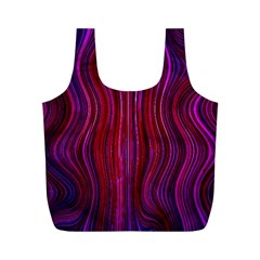 Electric Field Art Xlii Full Print Recycle Bag (m) by okhismakingart