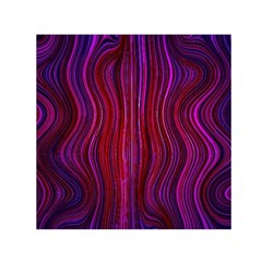 Electric Field Art Xlii Small Satin Scarf (square) by okhismakingart