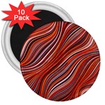 Electric Field Art XLIII 3  Magnets (10 pack)  Front