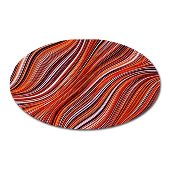 Electric Field Art XLIII Oval Magnet