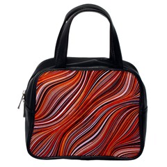 Electric Field Art Xliii Classic Handbag (one Side) by okhismakingart