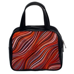 Electric Field Art Xliii Classic Handbag (two Sides) by okhismakingart