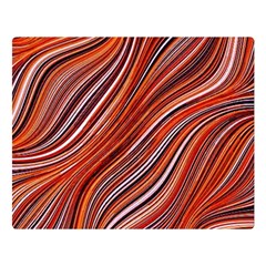 Electric Field Art Xliii Double Sided Flano Blanket (large)  by okhismakingart