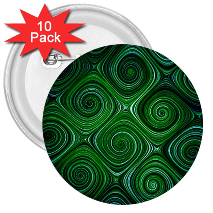 Electric Field Art XLIV 3  Buttons (10 pack) 