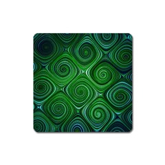 Electric Field Art Xliv Square Magnet