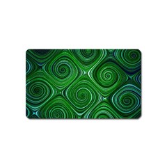 Electric Field Art Xliv Magnet (name Card) by okhismakingart