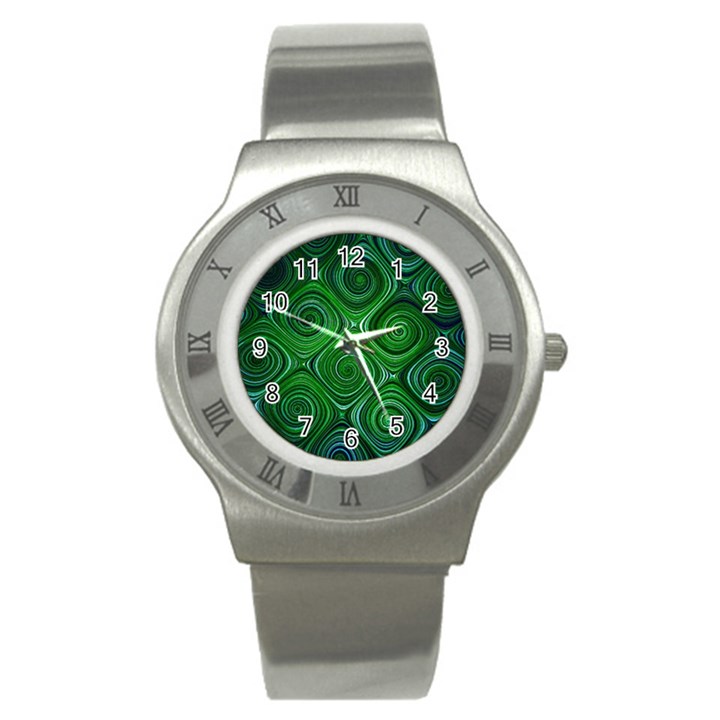 Electric Field Art XLIV Stainless Steel Watch