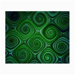 Electric Field Art Xliv Small Glasses Cloth (2-side) by okhismakingart