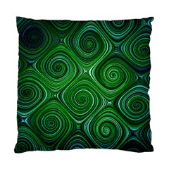 Electric Field Art Xliv Standard Cushion Case (one Side) by okhismakingart