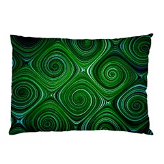 Electric Field Art Xliv Pillow Case by okhismakingart