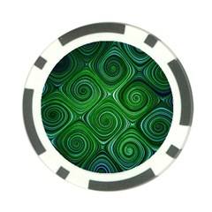 Electric Field Art Xliv Poker Chip Card Guard (10 Pack) by okhismakingart