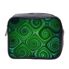 Electric Field Art Xliv Mini Toiletries Bag (two Sides) by okhismakingart