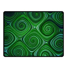 Electric Field Art Xliv Fleece Blanket (small) by okhismakingart